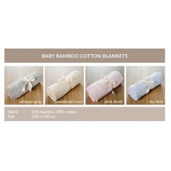 Kotton Mill Organic Bamboo Premium Baby Blanket...
